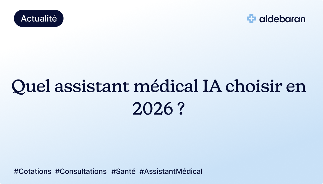 Assistants médicaux IA
