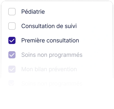 Choix d’un questionnaire médical selon l’acte et le profil patient