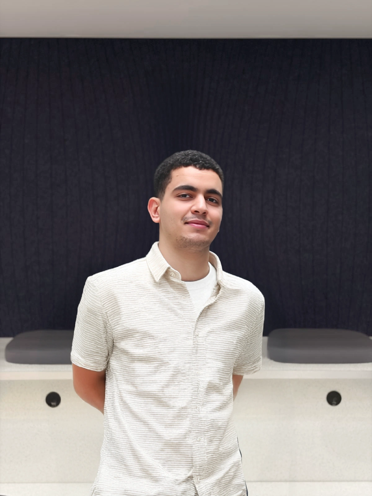 Mourad Hassani, membre de l'équipe Aldebaran
